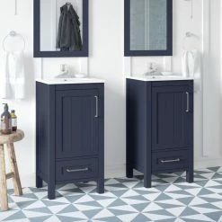 Ove Decors Kansas Single Sink Bathroom Ceramic Countertop Vanity -Cheap Ove Decors Store 1721738 A2