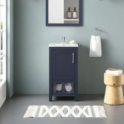 Ove Decors Vegas Single Sink Bathroom Ceramic Countertop Vanity -Cheap Ove Decors Store 1721742 A3