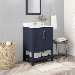 Ove Decors Vegas 24 in. Single Sink Bathroom Cultured Marble Countertop Vanity 12 Ove Decors Vegas 24 in. Single Sink Bathroom Cultured Marble Countertop Vanity -Cheap Ove Decors Store 1721743 A2
