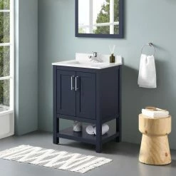 Ove Decors Vegas 24 in. Single Sink Bathroom Cultured Marble Countertop Vanity 13 Ove Decors Vegas 24 in. Single Sink Bathroom Cultured Marble Countertop Vanity -Cheap Ove Decors Store 1721743 A3
