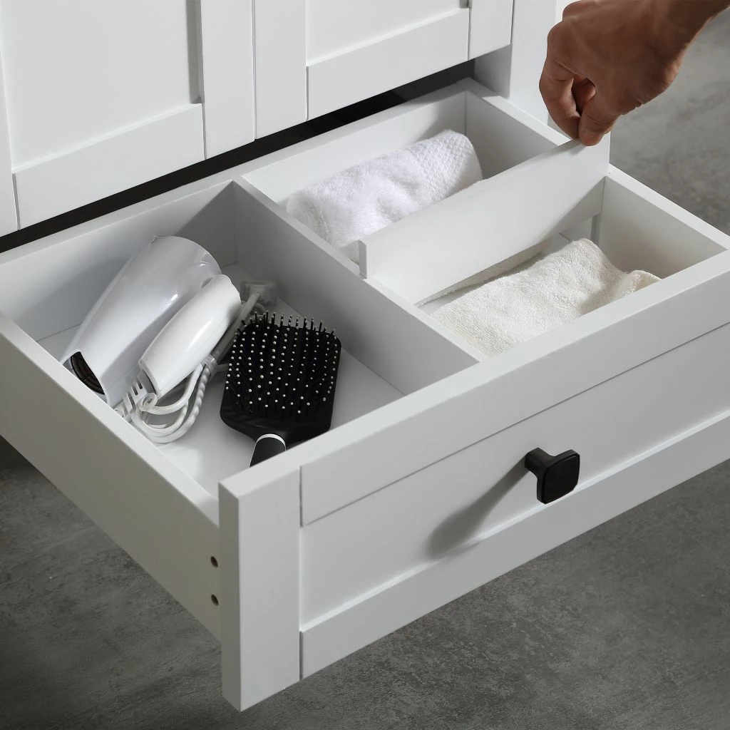 Ove Decors Andora Single Sink Bathroom Vanity with Countertop, White 6 Ove Decors Andora Single Sink Bathroom Vanity with Countertop, White - Image 6