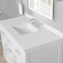 Ove Decors Bailey 48 in. Single Sink Bathroom Vanity with Countertop, White, 15VVA-BAIL48-007GF -Cheap Ove Decors Store 1732154 A4