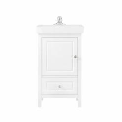 Ove Decors Balvin Single Sink Bathroom Vanity with Countertop, White