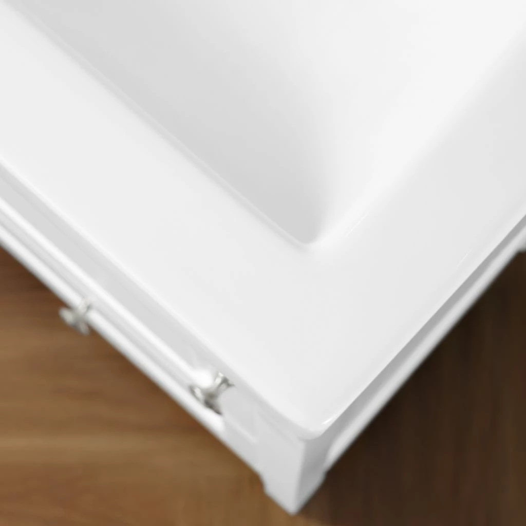 Ove Decors Balvin Single Sink Bathroom Vanity with Countertop, White 4 Ove Decors Balvin Single Sink Bathroom Vanity with Countertop, White - Image 4