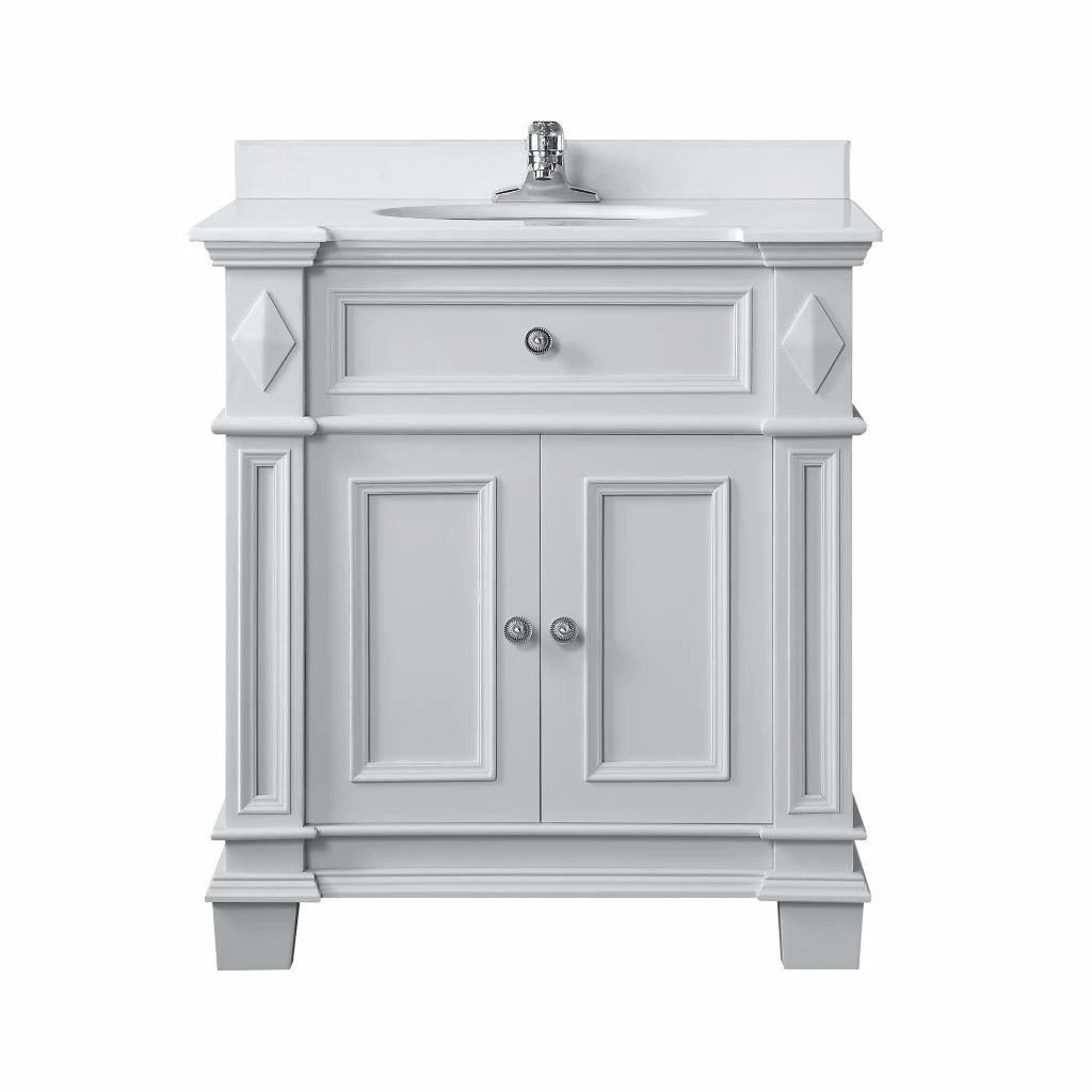 Ove Decors Barnsley 31 in. Single Sink Bathroom Vanity with Countertop, 15VVA-BARN31-039AF 1 Ove Decors Barnsley 31 in. Single Sink Bathroom Vanity with Countertop, 15VVA-BARN31-039AF