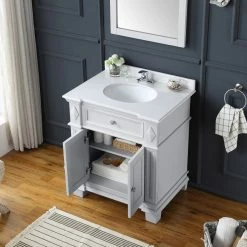 Ove Decors Barnsley 31 in. Single Sink Bathroom Vanity with Countertop, 15VVA-BARN31-039AF 10 Ove Decors Barnsley 31 in. Single Sink Bathroom Vanity with Countertop, 15VVA-BARN31-039AF -Cheap Ove Decors Store 1732166 A3