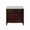 Ove Decors Brighton Single Sink Bathroom Vanity with Countertop, 15VVA-BOLT36-D22EI
