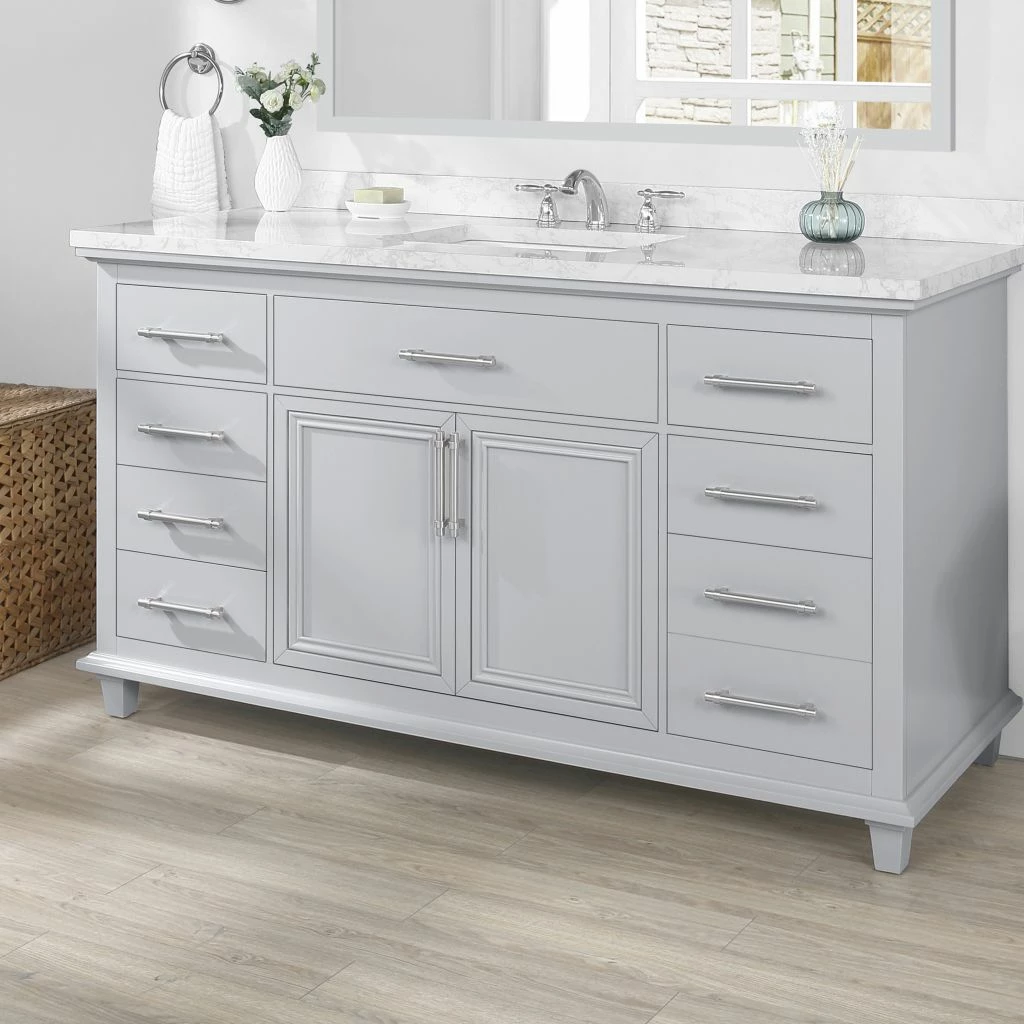 Ove Decors Chase II Open Shelf Single Sink Bathroom Vanity with Countertop, 15VVA-CASS60-039GF 7 Ove Decors Chase II Open Shelf Single Sink Bathroom Vanity with Countertop, 15VVA-CASS60-039GF - Image 7