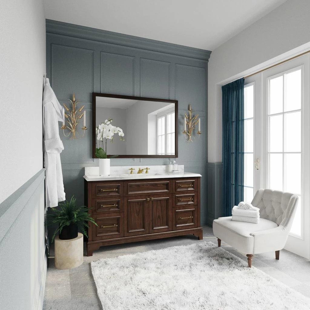 Ove Decors Coach Double Sink Bathroom Vanity from Skylands Collection 3 Ove Decors Coach Double Sink Bathroom Vanity from Skylands Collection - Image 3