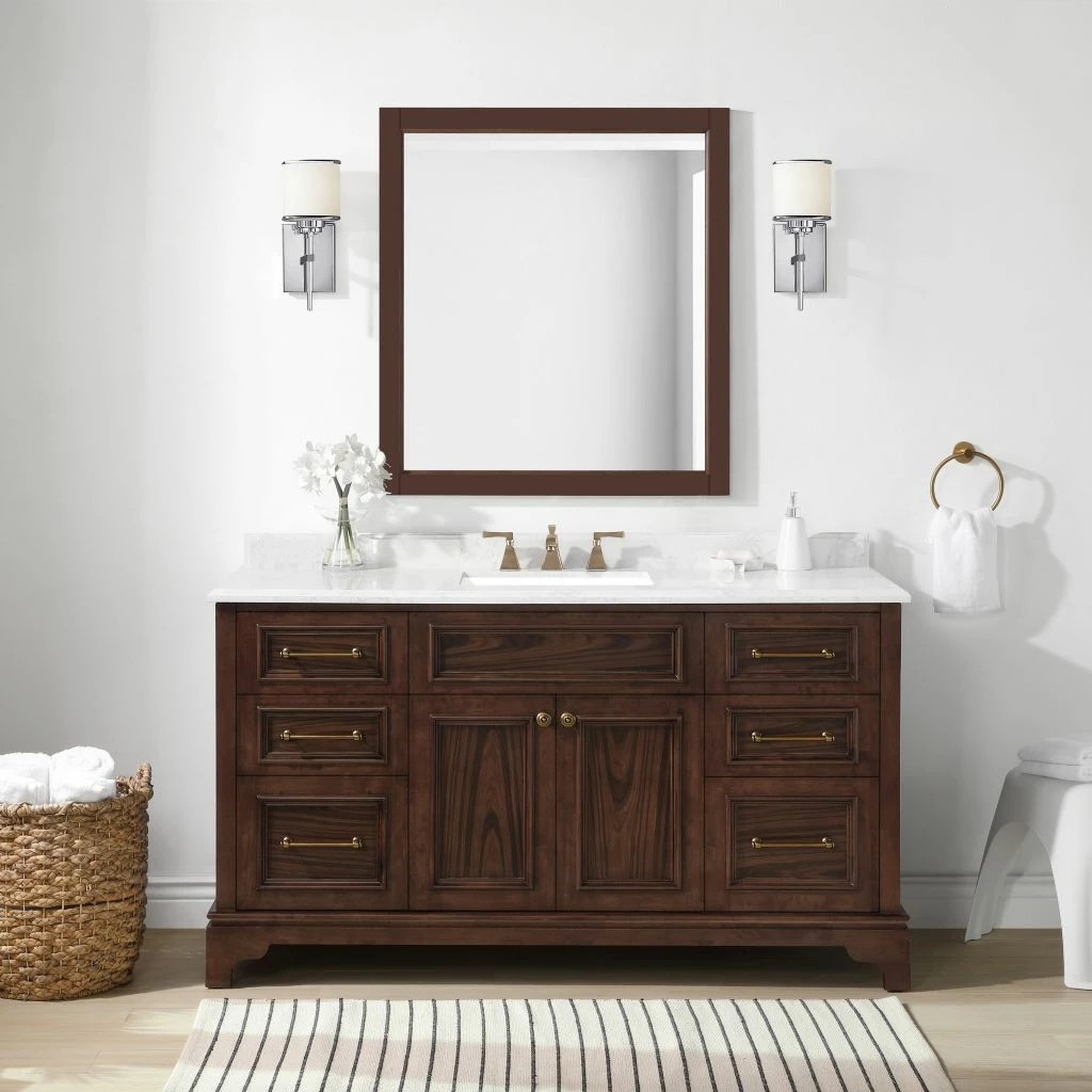Ove Decors Coach Double Sink Bathroom Vanity from Skylands Collection 4 Ove Decors Coach Double Sink Bathroom Vanity from Skylands Collection - Image 4