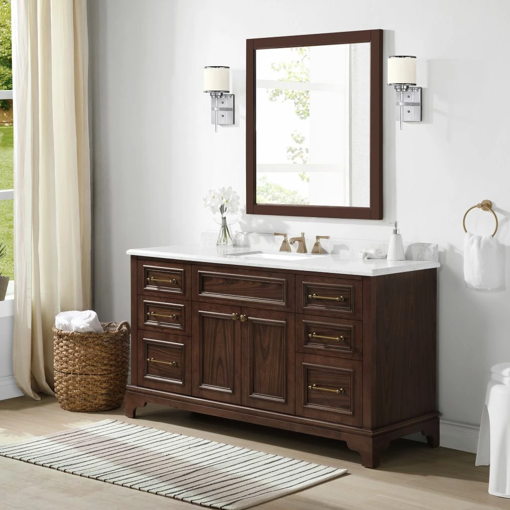 Ove Decors Coach Double Sink Bathroom Vanity from Skylands Collection 6 Ove Decors Coach Double Sink Bathroom Vanity from Skylands Collection - Image 6