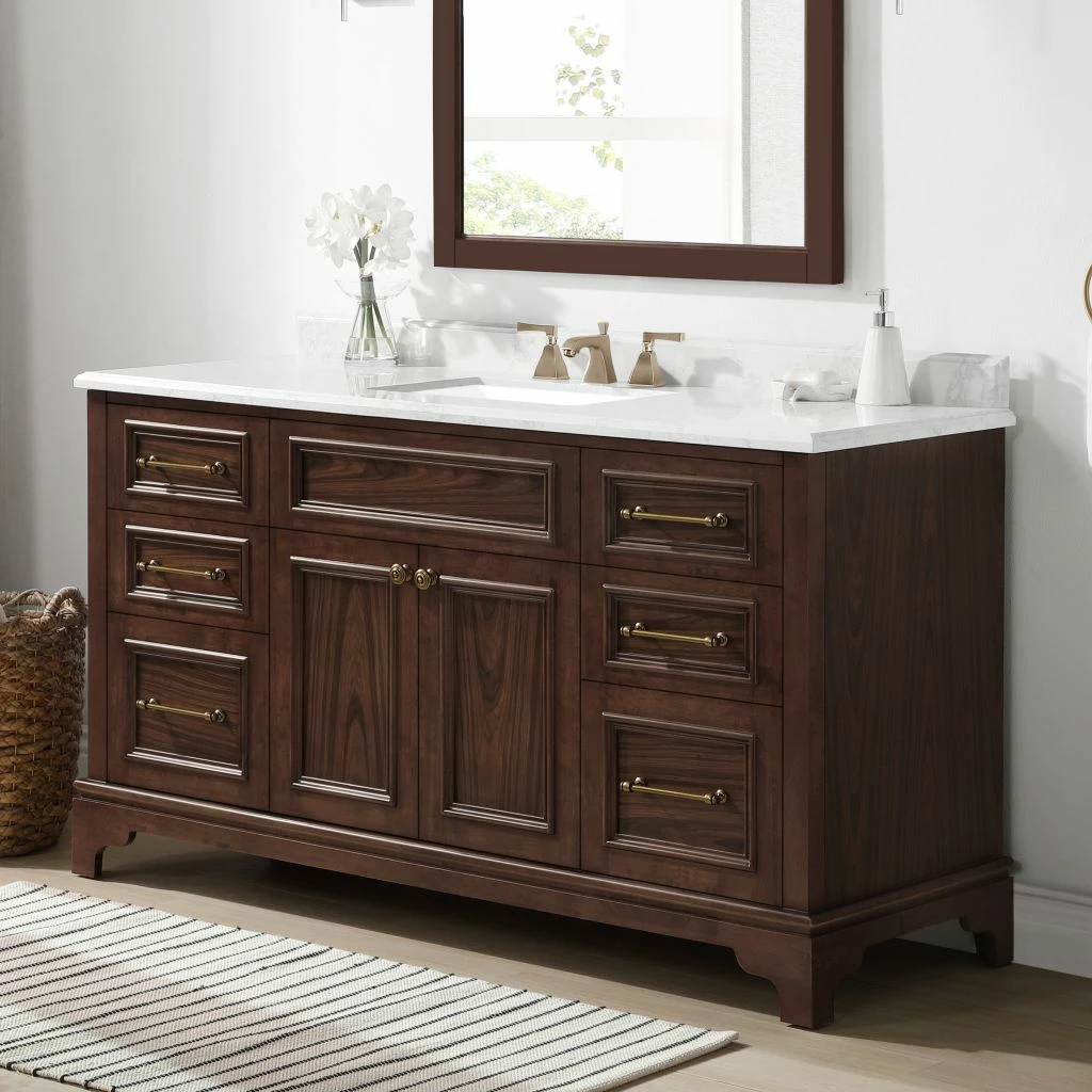 Ove Decors Coach Double Sink Bathroom Vanity from Skylands Collection 7 Ove Decors Coach Double Sink Bathroom Vanity from Skylands Collection - Image 7