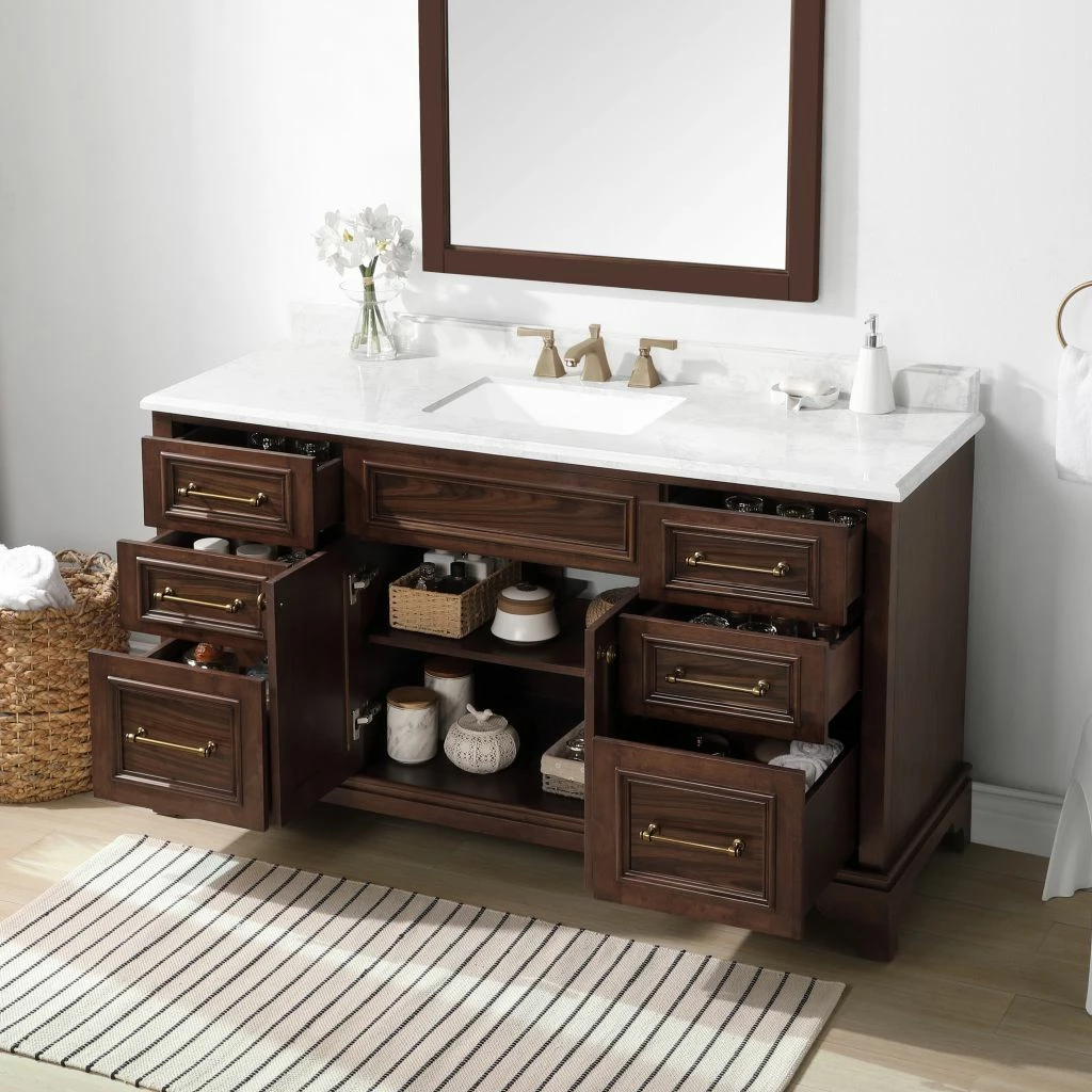 Ove Decors Coach Double Sink Bathroom Vanity from Skylands Collection 8 Ove Decors Coach Double Sink Bathroom Vanity from Skylands Collection - Image 8