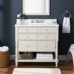 Ove Decors Cottage Bathroom Vanity with Countertop from Bedford Collection -Cheap Ove Decors Store 1732178 A4
