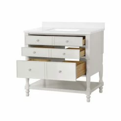 Ove Decors Cottage Bathroom Vanity with Countertop from Bedford Collection -Cheap Ove Decors Store 1732178 A9