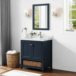 Ove Decors Granary Single Sink Bathroom Vanity with Countertop from Lily Pond Collection -Cheap Ove Decors Store 1732187 A3