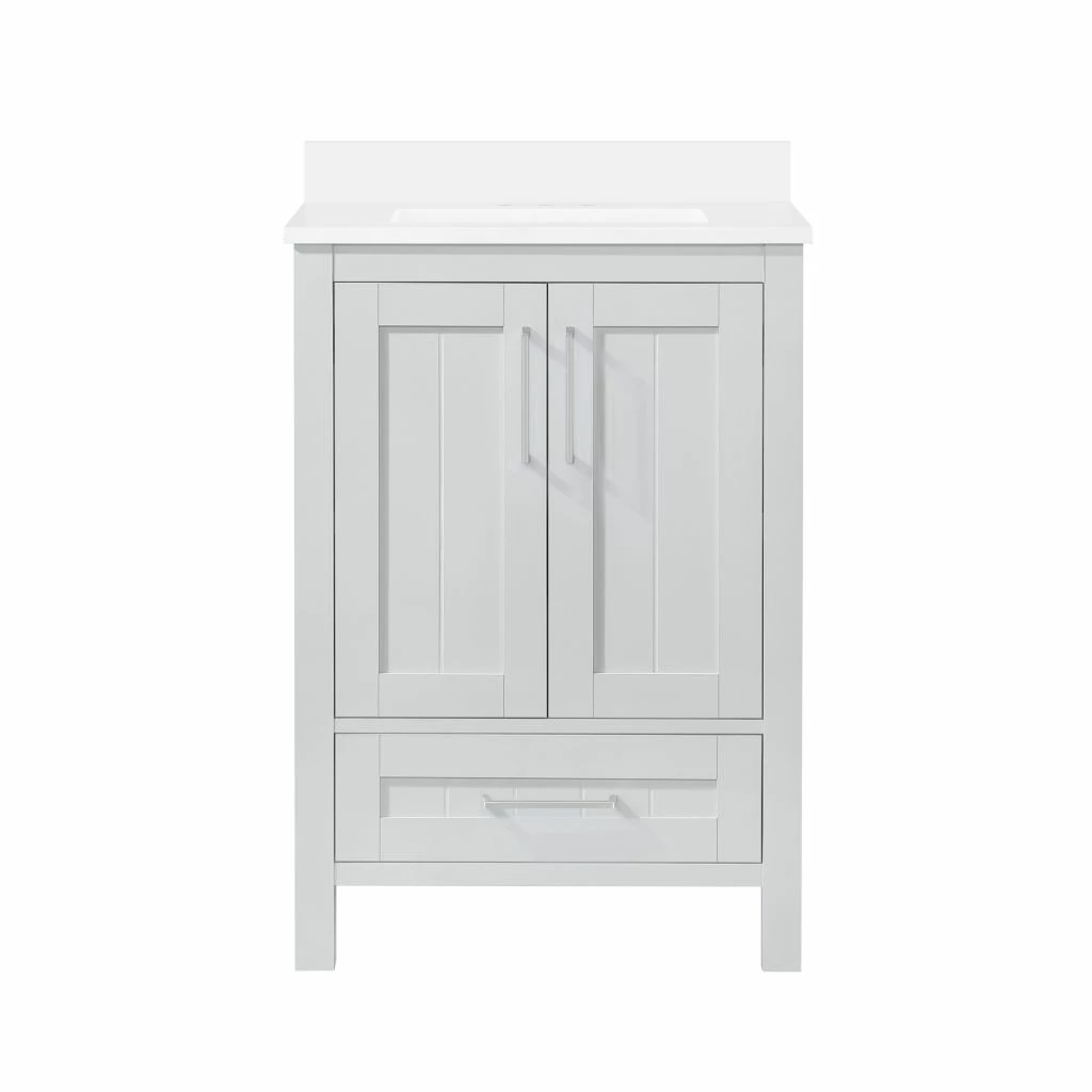 Ove Decors Kansas Single Sink Bathroom Vanity with Countertop 1 Ove Decors Kansas Single Sink Bathroom Vanity with Countertop