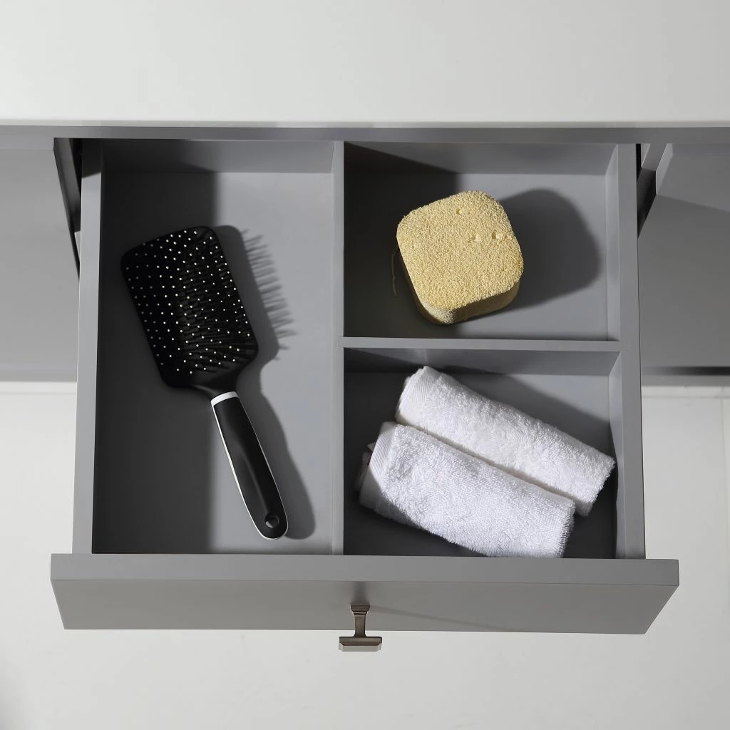 Ove Decors Kevin Single Sink Bathroom Vanity with Countertop, 60 in. 4 Ove Decors Kevin Single Sink Bathroom Vanity with Countertop, 60 in. - Image 4