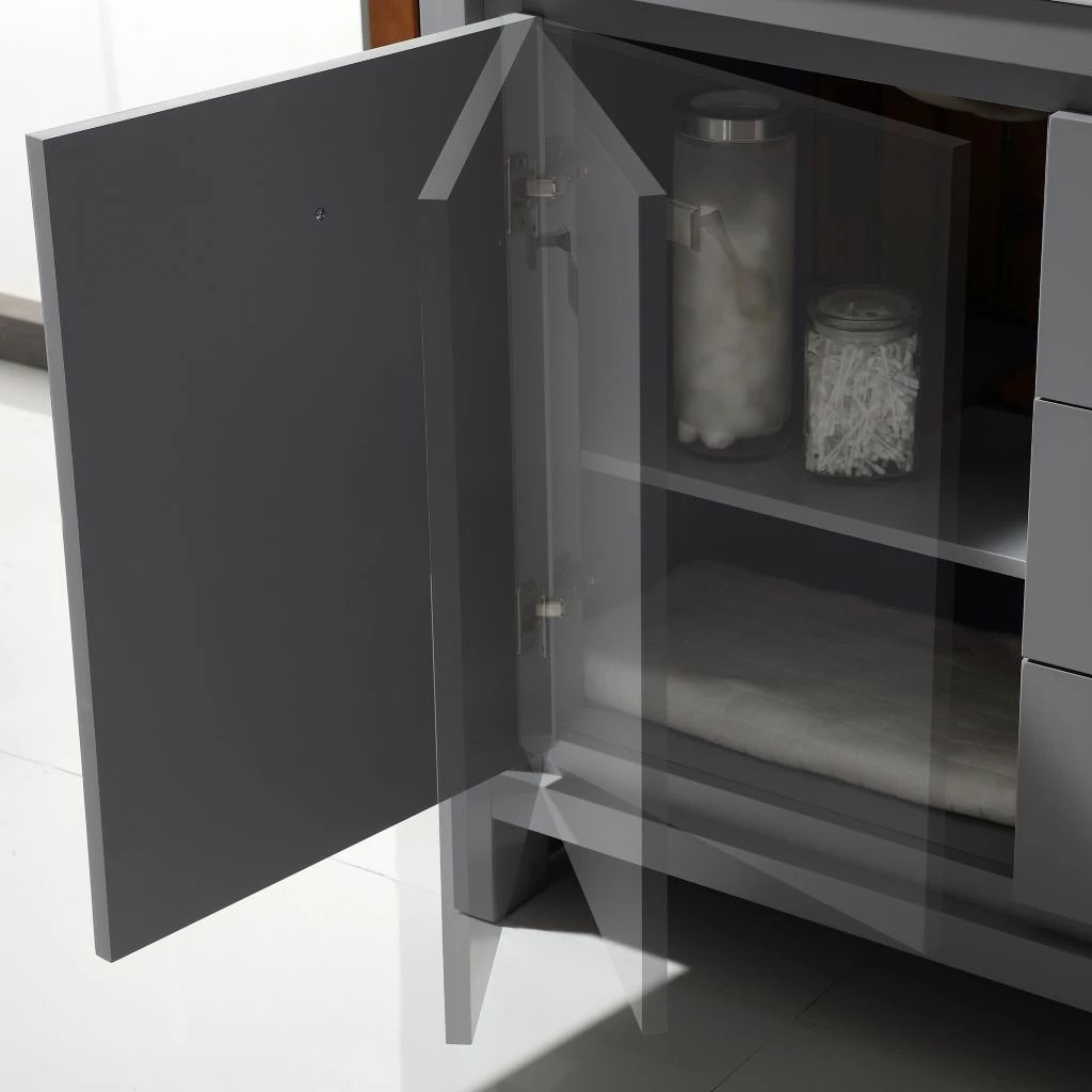 Ove Decors Kevin Single Sink Bathroom Vanity with Countertop, 60 in. 7 Ove Decors Kevin Single Sink Bathroom Vanity with Countertop, 60 in. - Image 7