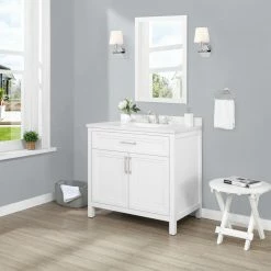 Ove Decors Laney 36 in. Single Sink Bathroom Vanity with Countertop, 15VVA-LANE30-007EI -Cheap Ove Decors Store 1732215 A2