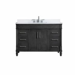 Ove Decors Layla 48 in. Double Sink Bathroom Vanity with Countertop, 15VVA-LAYL48-092EI