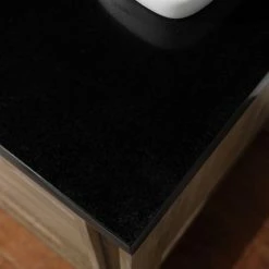 Ove Decors Max Open Shelf Single Sink Bathroom Vanity with Countertop, 15VVA-MAX036-132EI -Cheap Ove Decors Store 1732230 A9