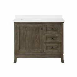 Ove Decors Meadow 42 in. Single Sink Bathroom Vanity with Countertop, 15VVA-MEAD42-116EI