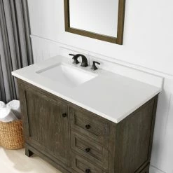 Ove Decors Meadow 42 in. Single Sink Bathroom Vanity with Countertop, 15VVA-MEAD42-116EI -Cheap Ove Decors Store 1732232 A4