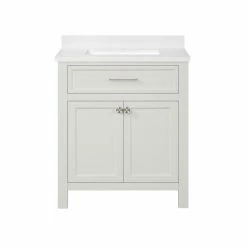 Ove Decors Oakland Single Sink Bathroom Vanity with Countertop, 15VVA-OAKL30-070EV