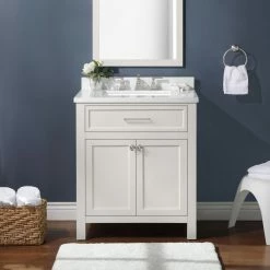 Ove Decors Oakland Single Sink Bathroom Vanity with Countertop, 15VVA-OAKL30-070EV -Cheap Ove Decors Store 1732236 A4