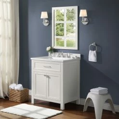 Ove Decors Oakland Single Sink Bathroom Vanity with Countertop, 15VVA-OAKL30-070EV -Cheap Ove Decors Store 1732236 A5