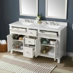 Ove Decors Oakland 60 in. Single Sink Bathroom Vanity with Countertop, 15VVA-OAKL60-070EV -Cheap Ove Decors Store 1732239 A4
