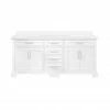 Ove Decors Sarah Double Bathroom Vanity with Countertop, White