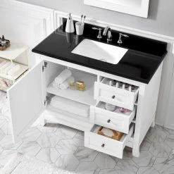 Ove Decors Sophia 42 in. Single Sink Bathroom Vanity with Countertop, White, 15VVA-VALE42-007EI -Cheap Ove Decors Store 1732275 A4