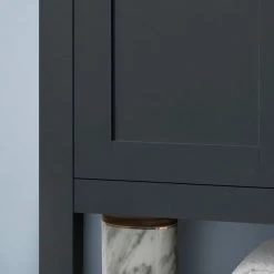 Ove Decors Vegas 18 in. Single Sink Bathroom Vanity with Countertop, Dark Charcoal, 15VVA-VEGA18-038FE -Cheap Ove Decors Store 1732277 A8