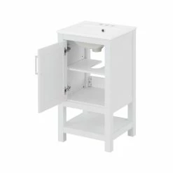Ove Decors Vegas 18 in. Single Sink Bathroom Vanity with Countertop, Dove Grey, 15VVA-VEGA18-140FE 19 Ove Decors Vegas 18 in. Single Sink Bathroom Vanity with Countertop, Dove Grey, 15VVA-VEGA18-140FE -Cheap Ove Decors Store 1732279 A9