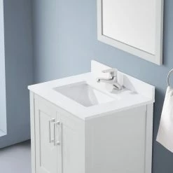 Ove Decors Vegas Single Sink Bathroom Vanity with Countertop, 24 in., Dove Grey -Cheap Ove Decors Store 1732282 A5