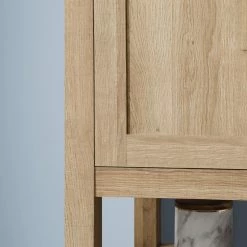 Ove Decors Vegas Single Sink Bathroom Vanity with Countertop, 30 in., White Oak, 15VVA-VEGA30-124FE -Cheap Ove Decors Store 1732285 A8