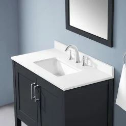 Ove Decors Vegas 36 in. Single Sink Bathroom Vanity with Countertop, Dark Charcoal, 15VVA-VEGA36-038FE 15 Ove Decors Vegas 36 in. Single Sink Bathroom Vanity with Countertop, Dark Charcoal, 15VVA-VEGA36-038FE -Cheap Ove Decors Store 1732288 A5