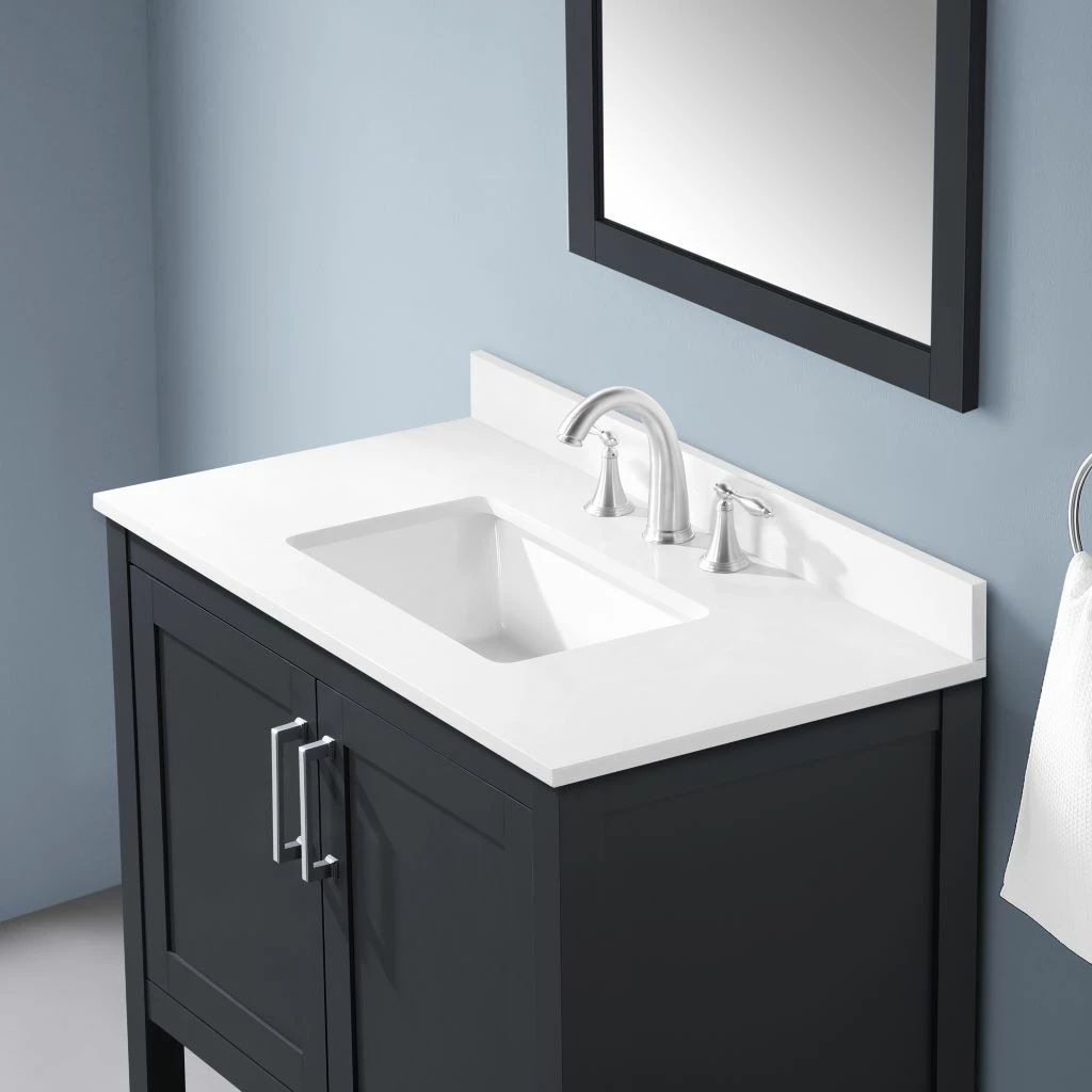 Ove Decors Vegas 36 in. Single Sink Bathroom Vanity with Countertop, Dark Charcoal, 15VVA-VEGA36-038FE 6 Ove Decors Vegas 36 in. Single Sink Bathroom Vanity with Countertop, Dark Charcoal, 15VVA-VEGA36-038FE - Image 6