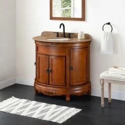 Ove Decors Victoria Single Sink Bathroom Vanity with Countertop, Light Cherry, 15VVA-VICT36-623AF -Cheap Ove Decors Store 1732291 A2