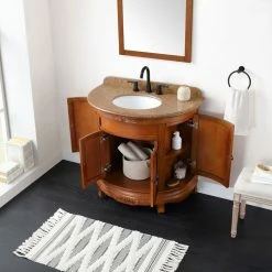 Ove Decors Victoria Single Sink Bathroom Vanity with Countertop, Light Cherry, 15VVA-VICT36-623AF -Cheap Ove Decors Store 1732291 A4