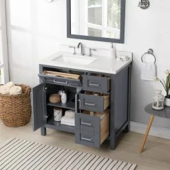 Ove Decors Tahoe Single Sink Bathroom Vanity with Countertop 14 Ove Decors Tahoe Single Sink Bathroom Vanity with Countertop -Cheap Ove Decors Store 1732293 A4