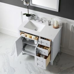 Ove Decors Tahoe 36 in. Single Sink Bathroom Vanity with Countertop, Dove Grey, 15VVA-TAHO36-039EI, 15VVA-TAHO36-039EI 14 Ove Decors Tahoe 36 in. Single Sink Bathroom Vanity with Countertop, Dove Grey, 15VVA-TAHO36-039EI, 15VVA-TAHO36-039EI -Cheap Ove Decors Store 1732295 A4