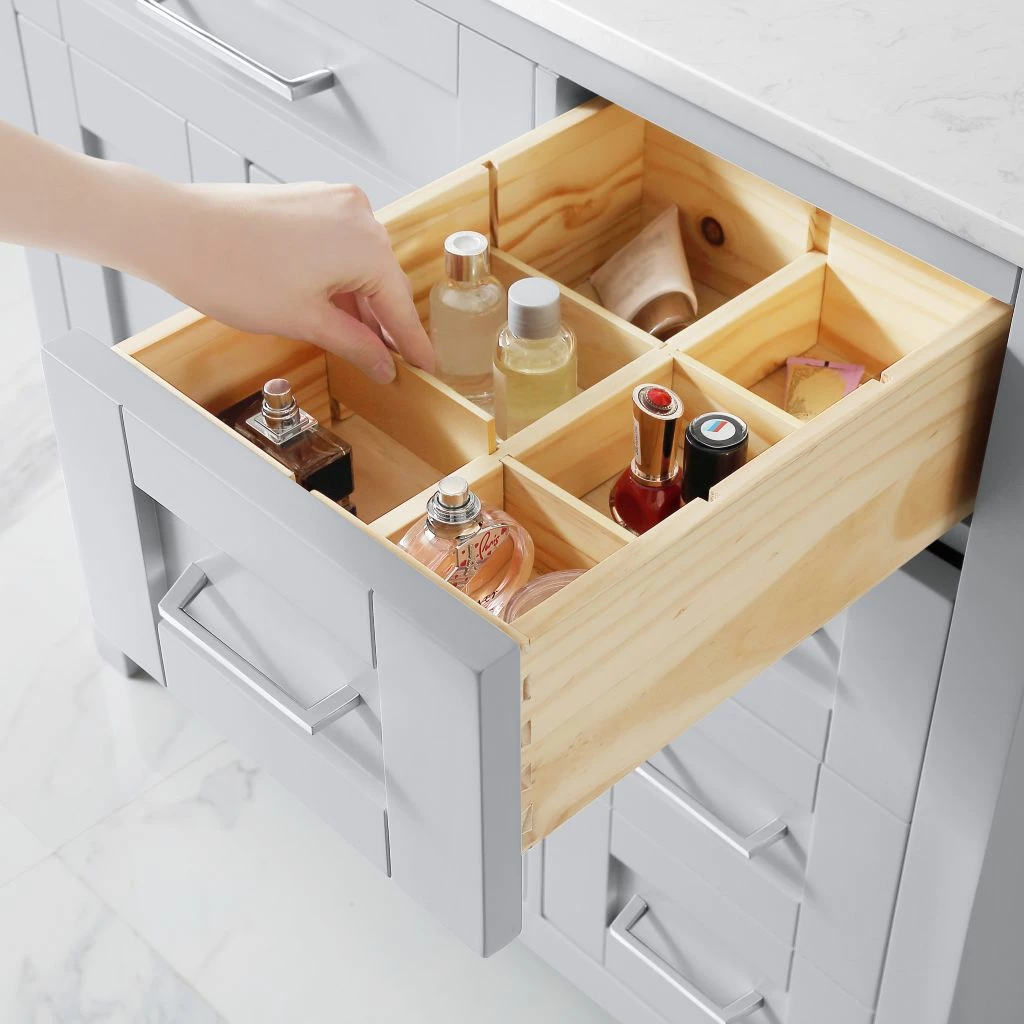 Ove Decors Tahoe 36 in. Single Sink Bathroom Vanity with Countertop, Dove Grey, 15VVA-TAHO36-039EI, 15VVA-TAHO36-039EI 8 Ove Decors Tahoe 36 in. Single Sink Bathroom Vanity with Countertop, Dove Grey, 15VVA-TAHO36-039EI, 15VVA-TAHO36-039EI - Image 8