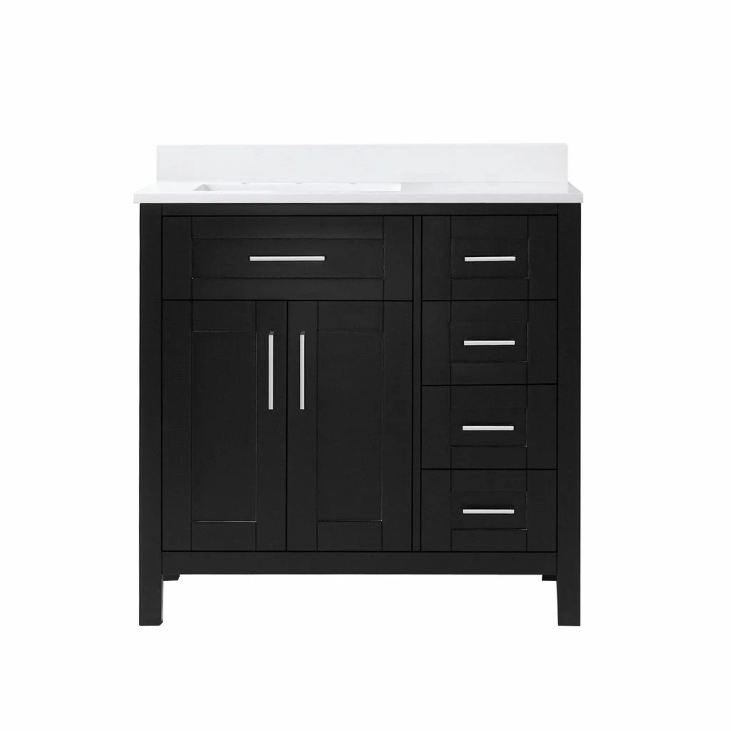 Ove Decors Tahoe 36 in. Single Sink Bathroom Vanity with Countertop, Espresso, 15VVA-TAHB36-C69EI 1 Ove Decors Tahoe 36 in. Single Sink Bathroom Vanity with Countertop, Espresso, 15VVA-TAHB36-C69EI