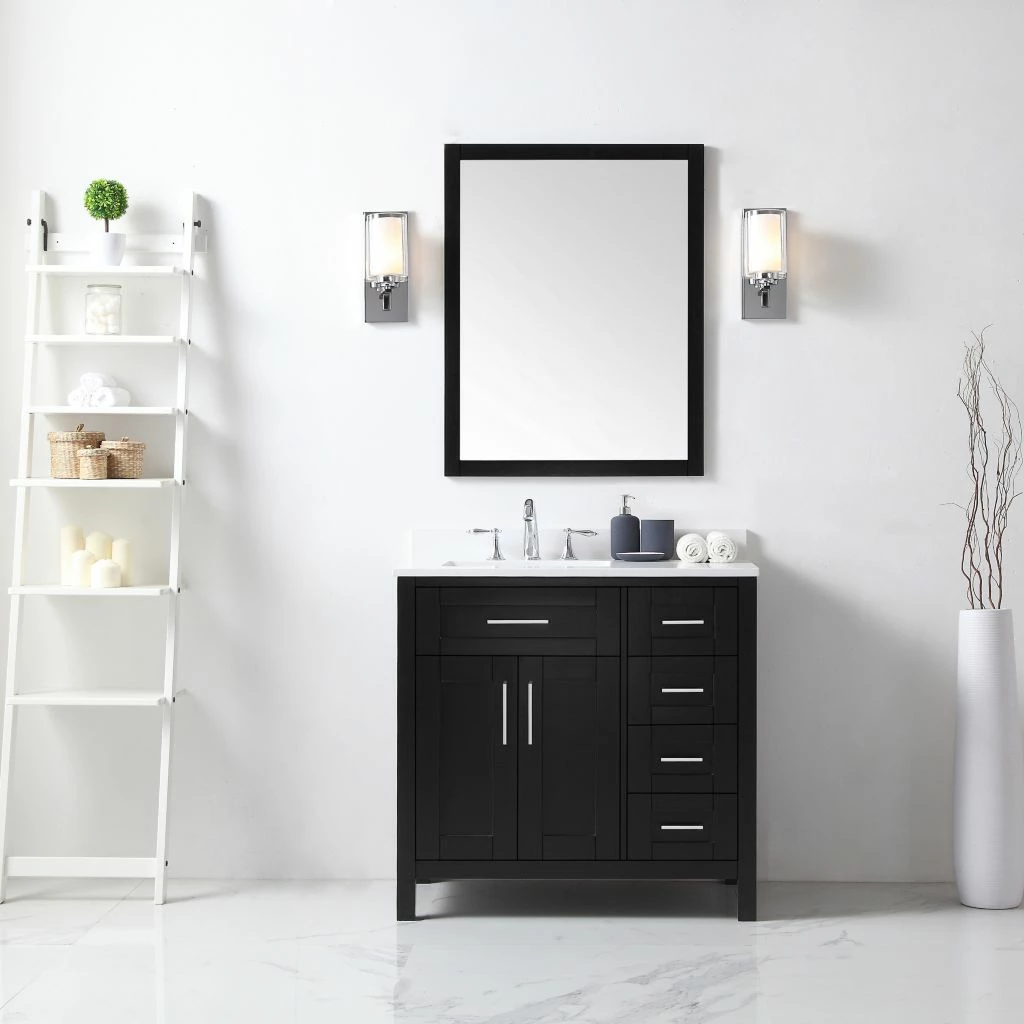 Ove Decors Tahoe 36 in. Single Sink Bathroom Vanity with Countertop, Espresso, 15VVA-TAHB36-C69EI 2 Ove Decors Tahoe 36 in. Single Sink Bathroom Vanity with Countertop, Espresso, 15VVA-TAHB36-C69EI - Image 2