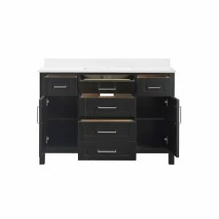 Ove Decors Tahoe 48 in. Single Sink Bathroom Vanity with Countertop, Espresso, 15VVA-TAHB48-C69EI, 15VVA-TAHB48-C69EI -Cheap Ove Decors Store 1732300 A7