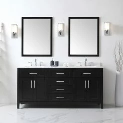 Ove Decors Tahoe 60 in. Double Sink Bathroom Vanity with Countertop, Espresso, 15VVA-TAHB60-C69EI, 15VVA-TAHB60-C69EI -Cheap Ove Decors Store 1732303 A7