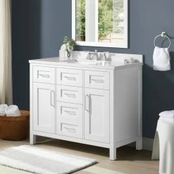 Ove Decors Tahoe III 42 in. Single Sink Bathroom Vanity with Countertop, White, 15VVA-TAH342-007EI, 15VVA-TAH342-007EI 12 Ove Decors Tahoe III 42 in. Single Sink Bathroom Vanity with Countertop, White, 15VVA-TAH342-007EI, 15VVA-TAH342-007EI -Cheap Ove Decors Store 1732309 A2